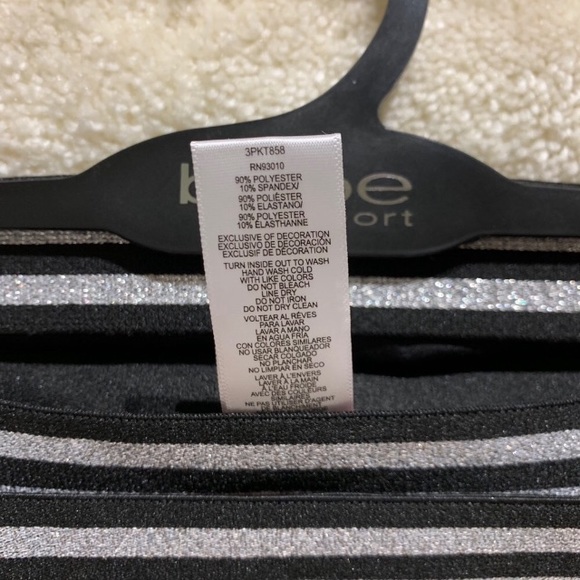 NWT Bebe 3-Pack Thongs - Picture 4 of 4